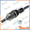 Demi-Arbre de Transmission gauche pour NISSAN | NPW-NS-068, 18-061770